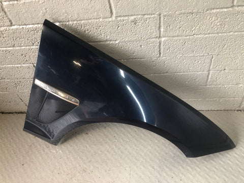 Jaguar XF Wing Front Off Side Right Indigo Blue Metallic JJX X250 2008 to 2015