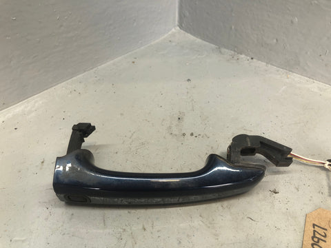 Jaguar XF Rear Door Handle Near Side Indigo Blue Keyless X250 2007 to 2015