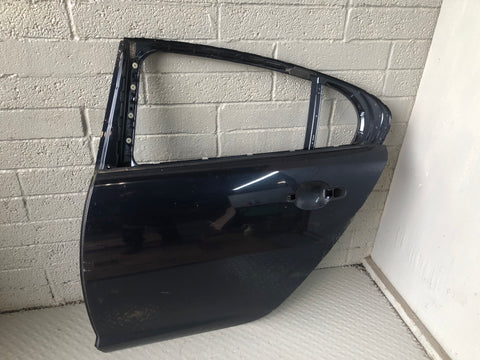 Jaguar XF Rear Door Near Side Left Indigo Blue Metallic JJX X250 2007 to 2015