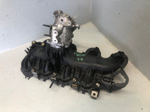 Jaguar XF Inlet Manifold with Swirl 2.2 D X250 2011 to 2015