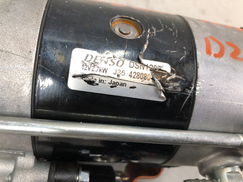Range Rover L322 Starter Motor 3.6 TDV8 Denso DSN1207 2006 to 2009
