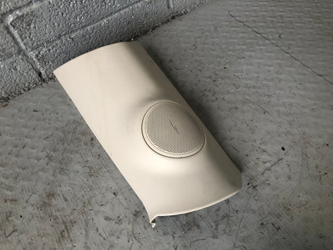 Range Rover L322 D Pillar Trim Speaker XQM000400 Ivory Off Side 2006 to 2013