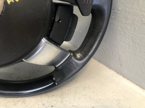 Range Rover L322 Leather Steering Wheel Piano Black Heated 2010 to 2013 L29076