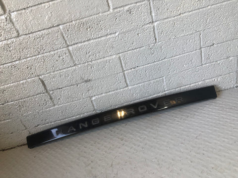 Range Rover Sport Tailgate Lower Trim Panel in Java Black 697 L320 2005 to 2009