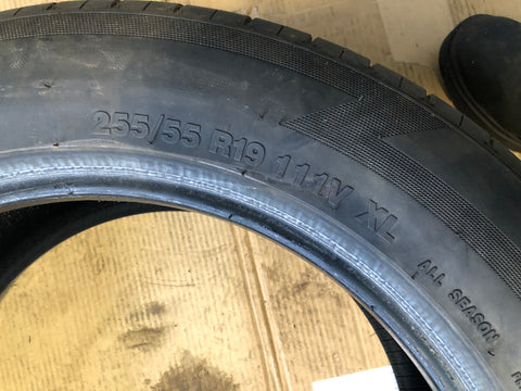 Accelera Part Worn Tyre 255/55R19 5mm Tread 255 55 19 D03086C