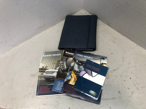 Range Rover Handbook Manual User Guides in Wallet L322 Late Facelift L29076