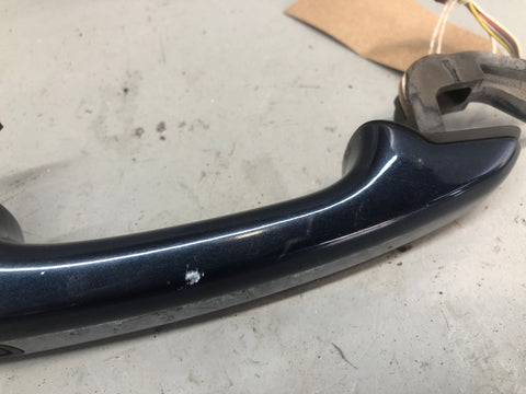 Jaguar XF Front Door Handle Off Side Indigo Blue Keyless X250 2007 to 2015