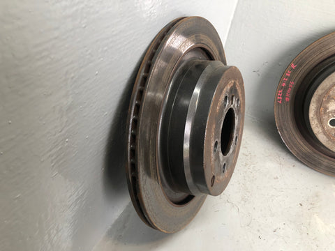 Range Rover Brake Disc Rotors Pair Of Rear L322 2006 to 2010 K11056