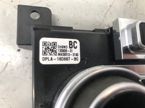 Range Rover L405 Rear Heater A/C Control Panel DPLA-18D687-BC 2013 to 2017