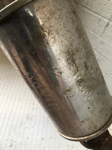 Discovery 2 Exhaust Pipe Silencer Back Section 2.5 TD5 Land Rover 1998 to 2004
