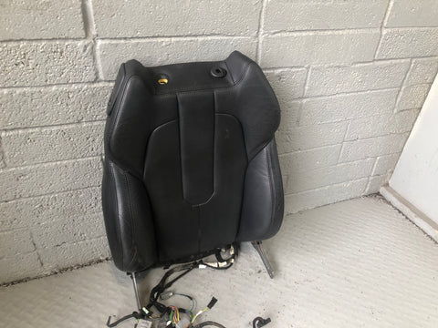Range Rover Evoque Seat Back Front Off Side Leather Black 3 Door 2011 to 2015