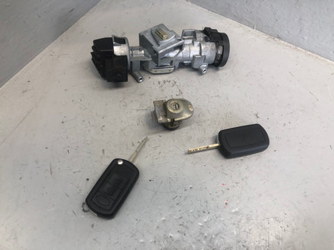 Range Rover Sport Lock Set Ignition Barrel Lock with 2 x Keys Fob L320 D17066