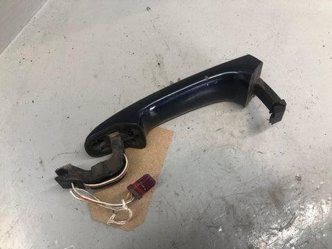 Jaguar XF Rear Door Handle Off Side Indigo Blue Keyless X250 2007 to 2015