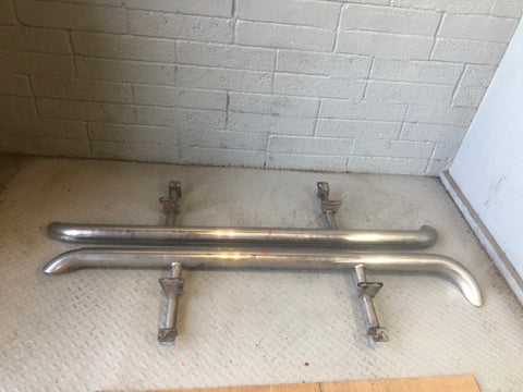 Range Rover L322 Side Steps Pair Of Chrome Land Rover 2002 to 2009 D01076