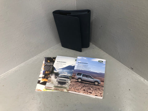 Discovery 4 Handbook User Manual in Wallet Land Rover 2014 to 2016 K18066