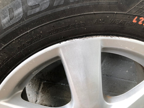Toyota RAV4 XA30 AlloyWheels with Tyres Set of 4 225/65R17 2006 to 2012 L25096
