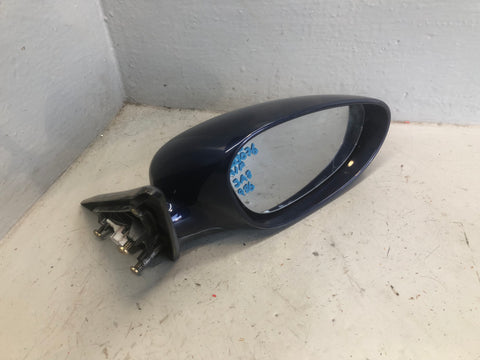 Porsche Boxster 986 Door Mirror Off Side Lapis Blue Metallic 1996 to 2004