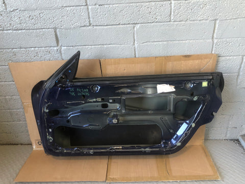 Porsche Boxster 986 Door Off Side Right in Lapis Blue Metallic 3A8 1996 to 2004