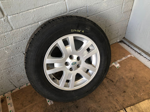 Freelander 2 Alloy Wheel and Tyre 17" Land Rover 235/65R17 2006 to 2015 D14106A