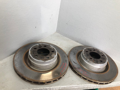 Range Rover Brake Disc Rotors Pair Of Front L322 2006 to 2010 K11056