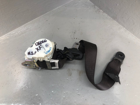 Jaguar XF Seat Belt Near Side Front Left in Brown X250 2007 to 2015