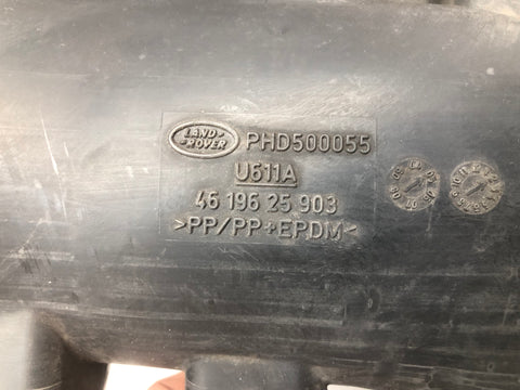 Range Rover Sport Air Intake Duct Pipe Inlet L320 4.2 Supercharged PHD500055