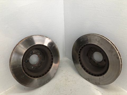 Range Rover Brake Disc Rotors Pair Of Front L322 2006 to 2010 K11056