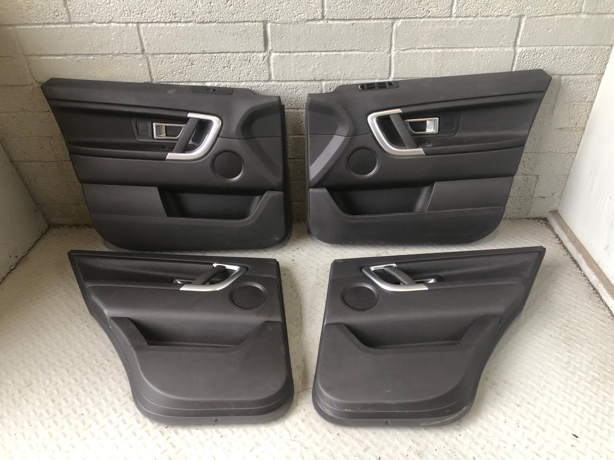 Discovery Sport Door Cards Set of 4 in Black L550 Land Rover 2014 to 2019 L12086