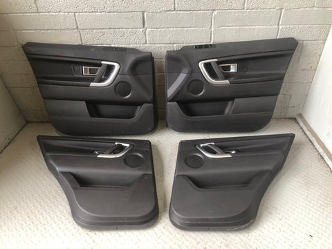 Discovery Sport Door Cards Set of 4 in Black L550 Land Rover 2014 to 2019 L12086