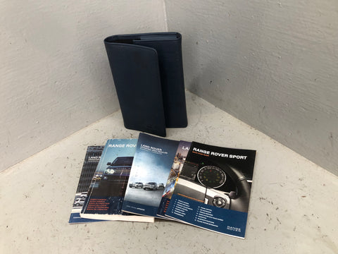 Range Rover Sport Handbook Manual User Guides in Wallet 2009 to 2013 L26096