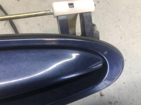 Porsche Boxster 986 Door Handle Exterior Right Lapis Blue Metallic 1996 to 2004