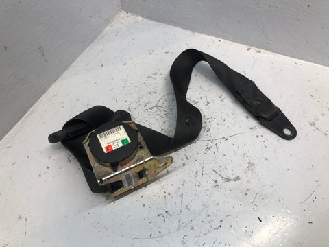 Discovery 2 Seat Belt Assembly Off Side Front in Black Land Rover 1998 to 2004