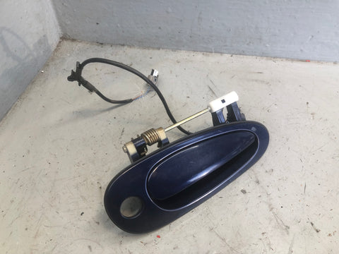 Porsche Boxster 986 Door Handle Exterior Right Lapis Blue Metallic 1996 to 2004