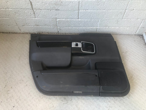 Range Rover L322 Door Cards x 4 in Black with Black Trim 2006 to 2009 D01076