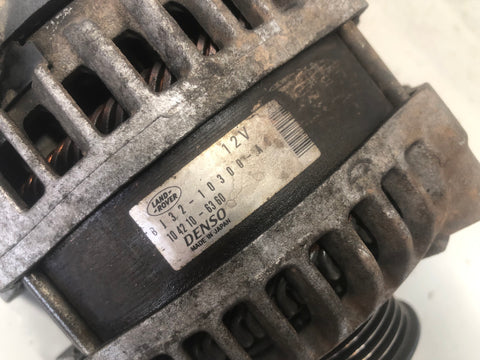 Jaguar XF Alternator BJ32-10300-AC 2.2 SD4 Diesel X250 2011 to 2015