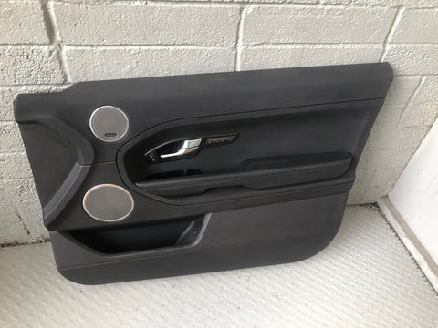 Range Rover Evoque Door Cards Pair of 3 Door in Black L538 2011 to 2015 L03066