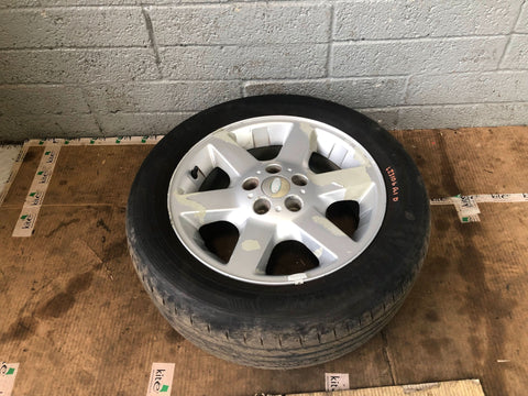 Freelander 1 Alloy Wheel and Tyre 17" Land Rover 225/55R17 Trek Style L23106D