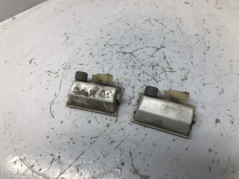 Freelander 2 Number Plate Lights Pair of x 2 Land Rover L359 2006 to 2011