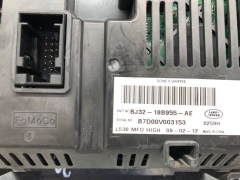 Discovery 4 Display Screen LCD Radio Land Rover BJ32-18B955-AE 2009 to 2014