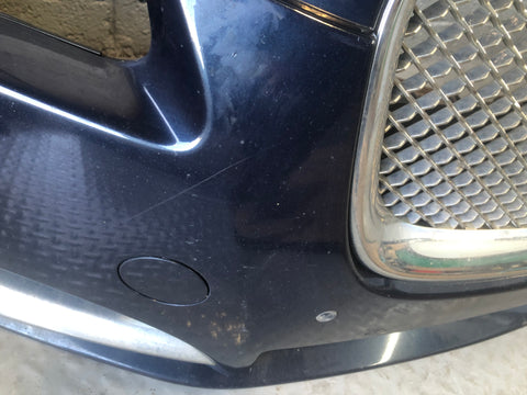 Jaguar XF Front Bumper Indigo Blue Metallic JJX X250 2011 to 2015 L26066