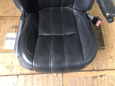 Range Rover L322 Leather Seats Black Heated Facelift 2010 to 2013 L29076