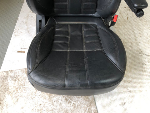 Range Rover Sport Seats Heated Cooled Electric Black Leather x 5 L494 L14096