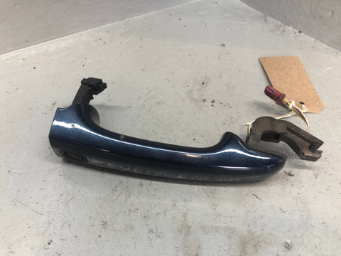 Jaguar XF Rear Door Handle Off Side Indigo Blue Keyless X250 2007 to 2015