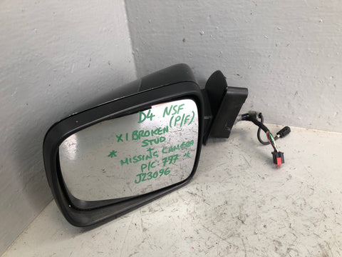 Discovery 4 Mirror Near Side Left Sumatra Black Land Rover 2010 to 2016 J23096