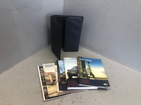 Discovery 4 Handbook User Manual in Wallet Land Rover 2014 to 2016 L10076