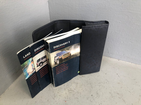 Discovery 3 Handbook User Manual in Wallet Land Rover 2004 to 2009 J17076