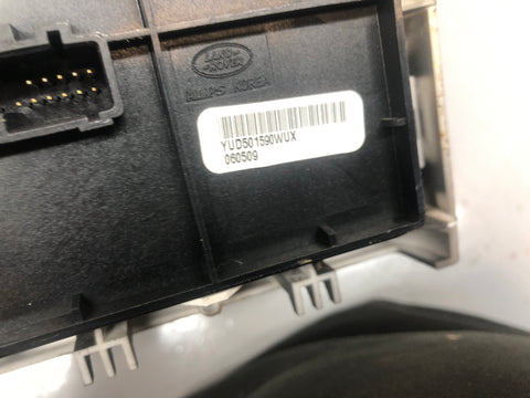 Discovery 3 Terrain Settings Panel Switch Air Suspension YUD501590WUX