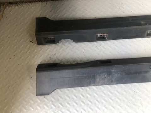 Freelander 2 Sill Cover Trims Pair Land Rover 2006 to 2014 Black Plastic D08066