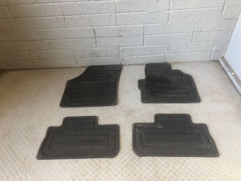 Freelander 2 Floor Mats Set of 4 in Black Rubber Land Rover 2006 to 2011 J07076