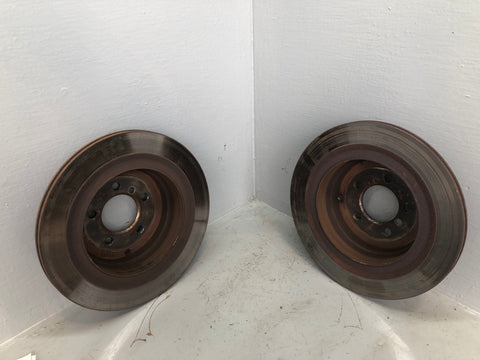 Range Rover Brake Disc Rotors Pair Of Rear L322 2006 to 2010 K11056
